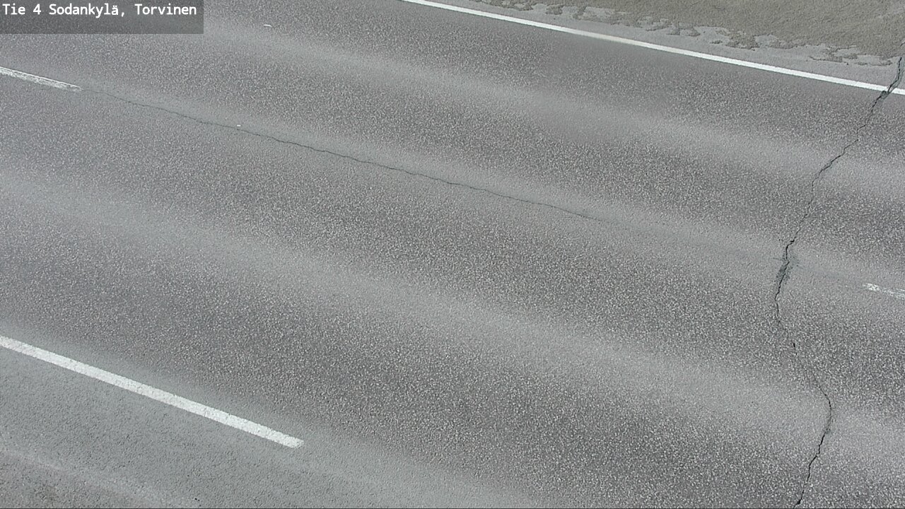 Weather Camera Image Road 4 Sodankylä, Torvinen, Sodankylä, Lappi