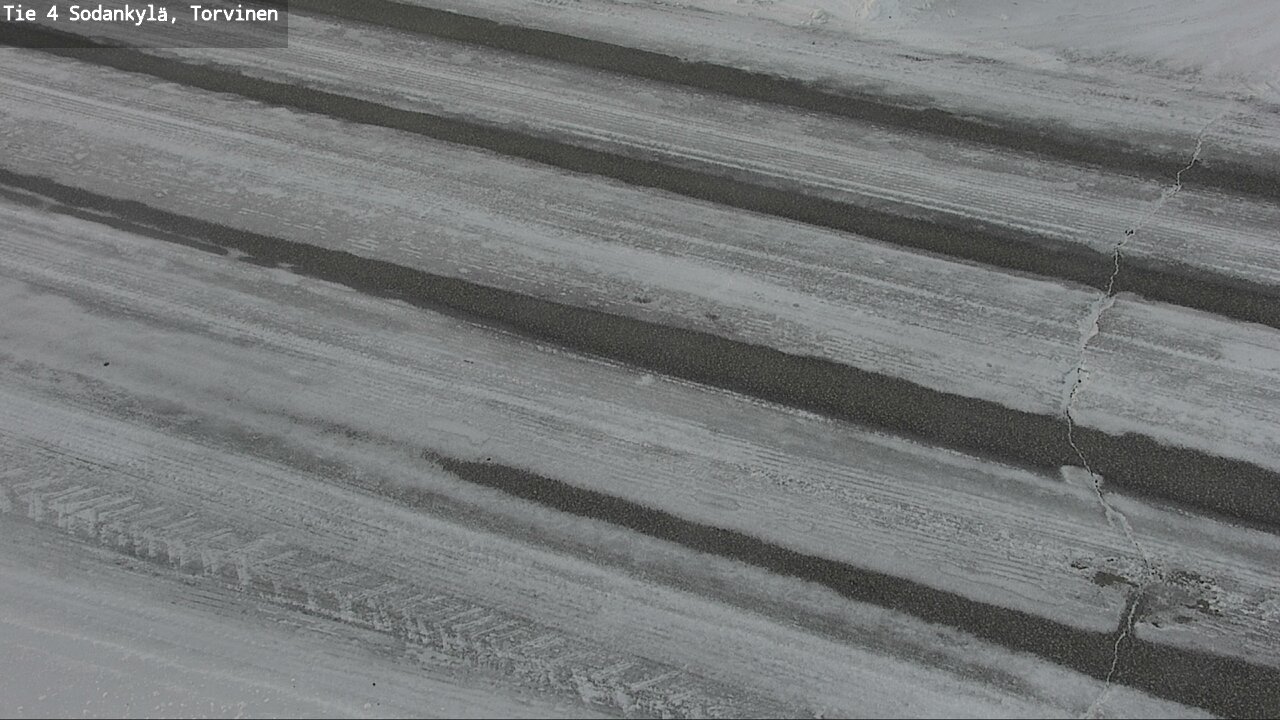 Weather Camera Image Road 4 Sodankylä, Torvinen, Sodankylä, Lappi