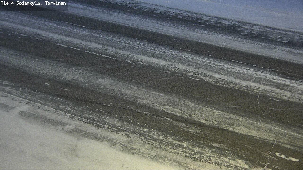 Weather Camera Image Road 4 Sodankylä, Torvinen, Sodankylä, Lappi