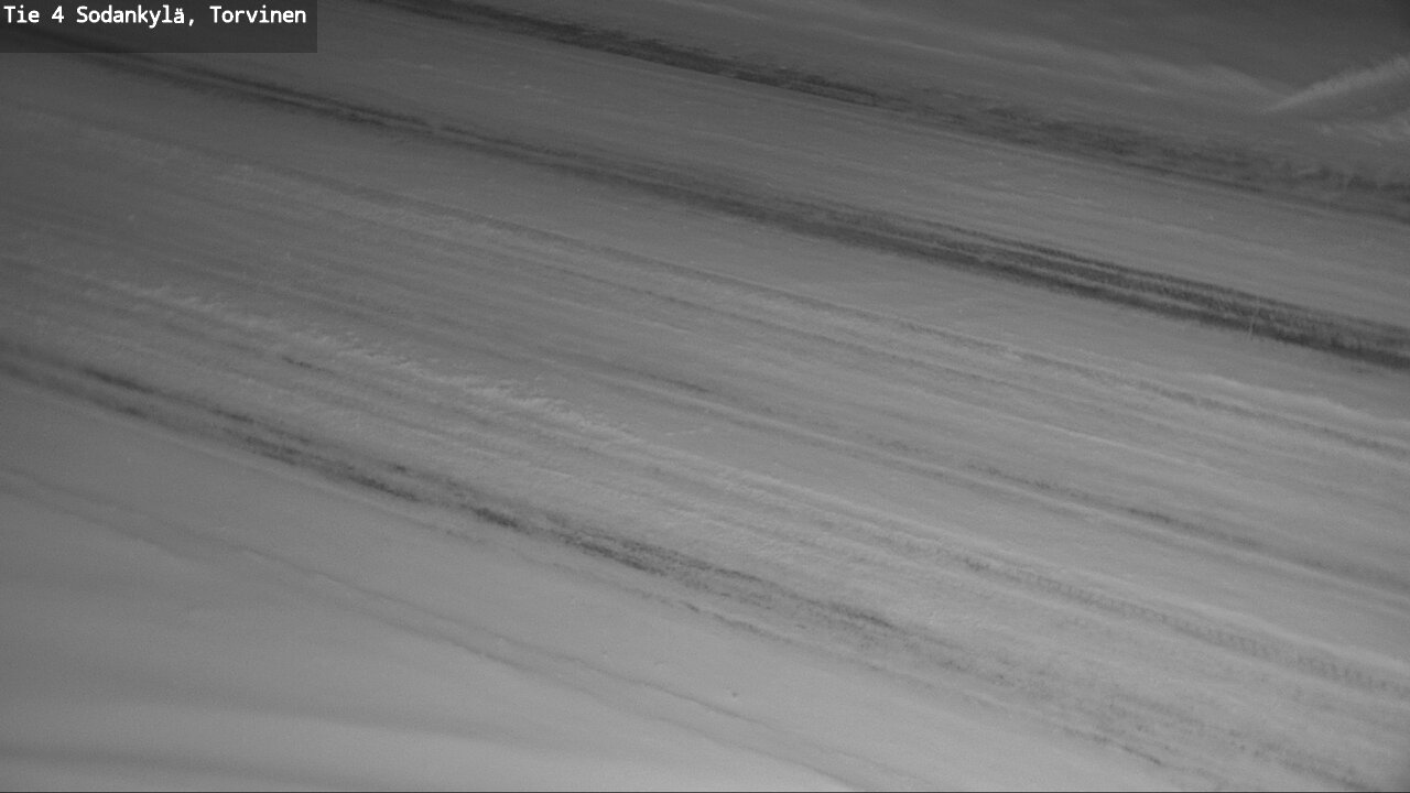 Weather Camera Image Road 4 Sodankylä, Torvinen, Sodankylä, Lappi