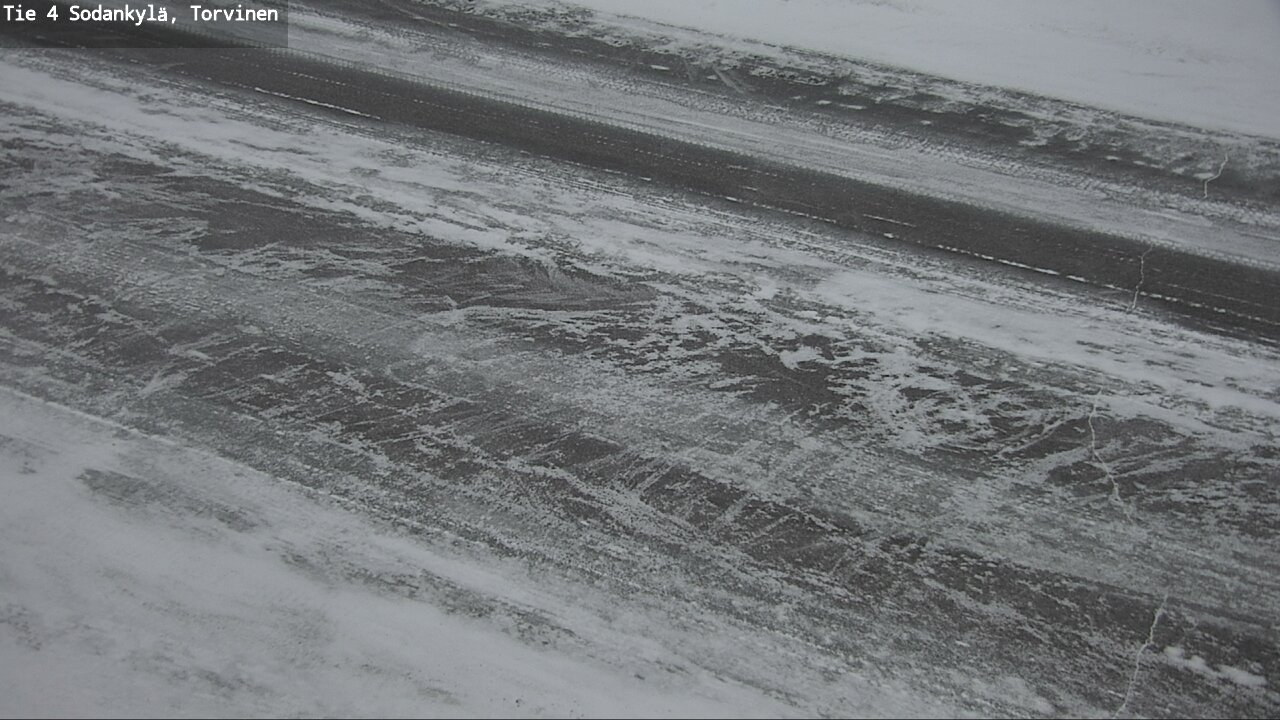 Weather Camera Image Road 4 Sodankylä, Torvinen, Sodankylä, Lappi