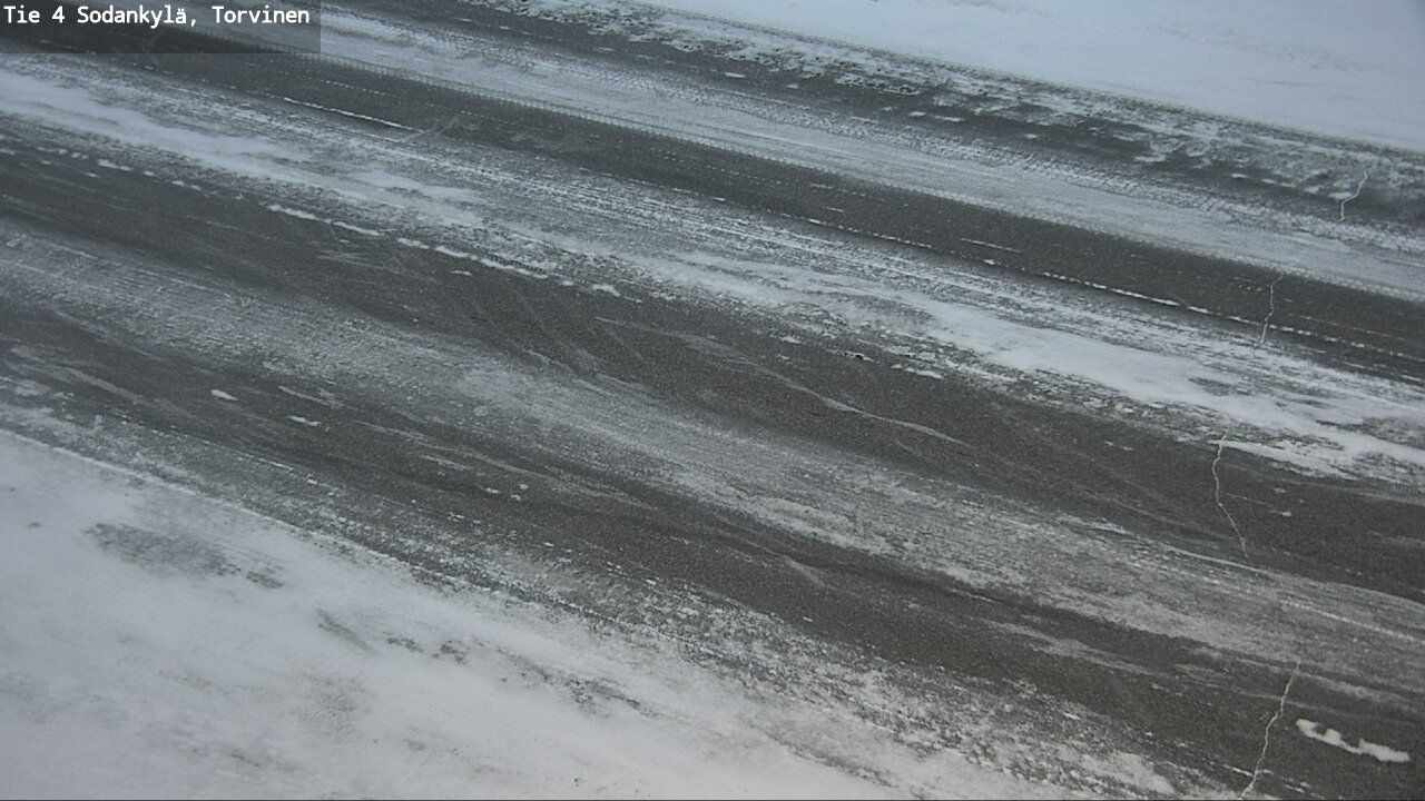 Weather Camera Image Road 4 Sodankylä, Torvinen, Sodankylä, Lappi