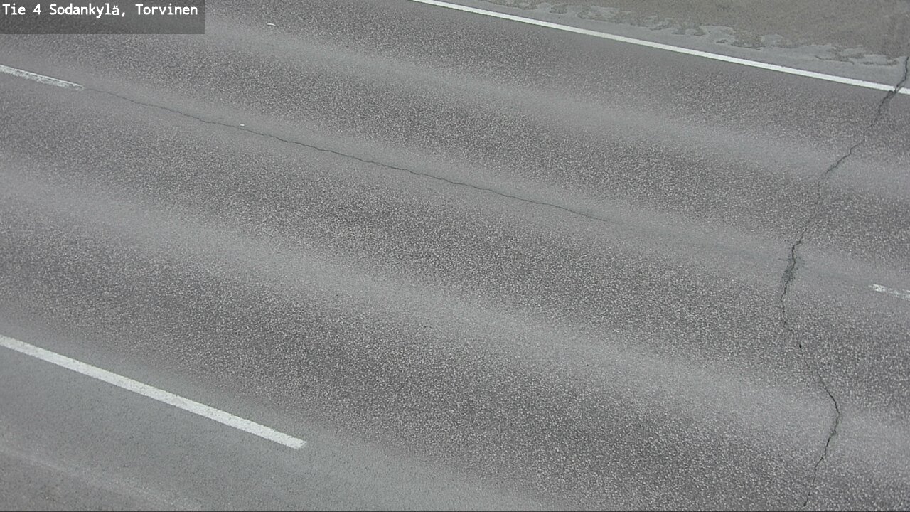 Weather Camera Image Road 4 Sodankylä, Torvinen, Sodankylä, Lappi