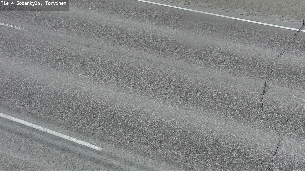 Weather Camera Image Road 4 Sodankylä, Torvinen, Sodankylä, Lappi