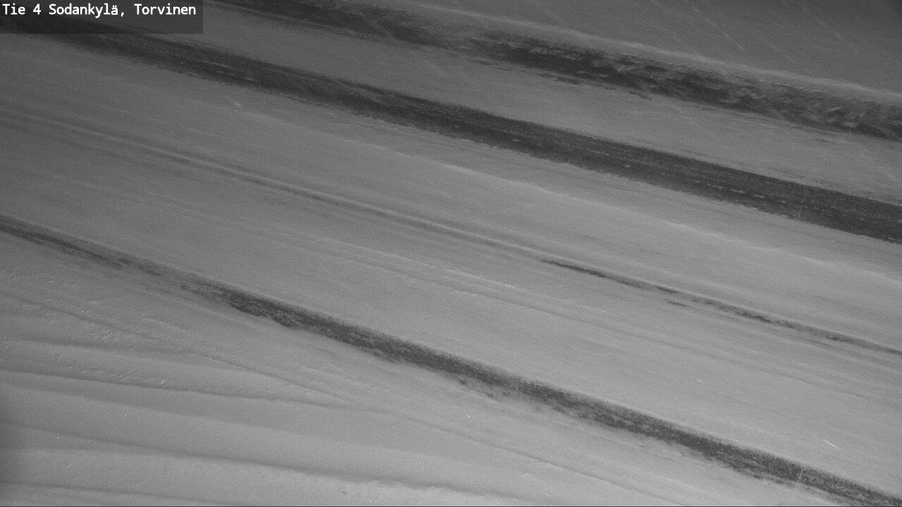 Weather Camera Image Road 4 Sodankylä, Torvinen, Sodankylä, Lappi
