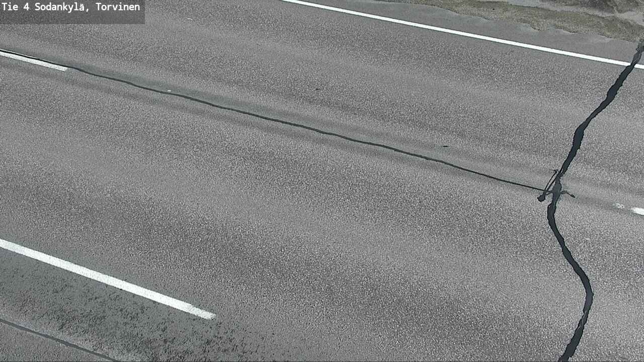 Weather Camera Image Road 4 Sodankylä, Torvinen, Sodankylä, Lappi