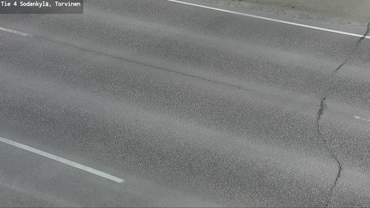 Weather Camera Image Väg 4 Sodankylä, Torvinen, Sodankylä, Lappi