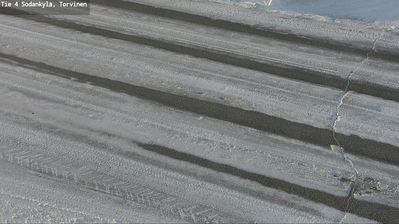 Weather Camera Image Road 4 Sodankylä, Torvinen, Sodankylä, Lappi