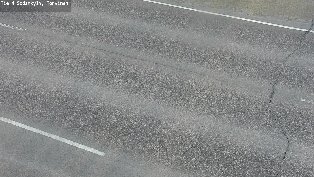 Weather Camera Image Road 4 Sodankylä, Torvinen, Sodankylä, Lappi