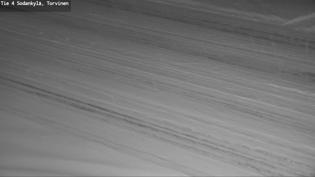 Weather Camera Image Road 4 Sodankylä, Torvinen, Sodankylä, Lappi