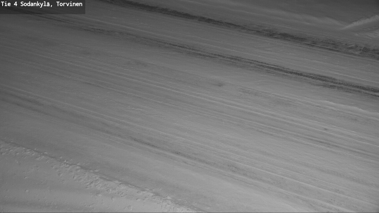 Weather Camera Image Road 4 Sodankylä, Torvinen, Sodankylä, Lappi