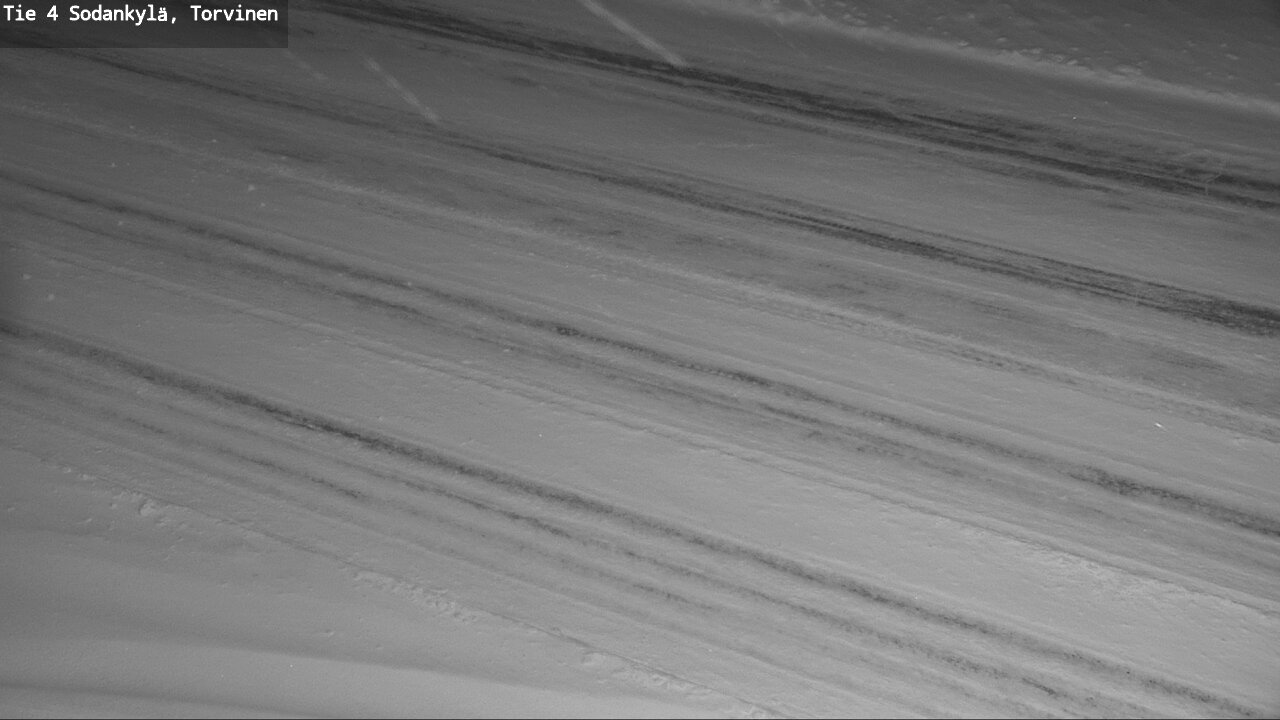 Weather Camera Image Road 4 Sodankylä, Torvinen, Sodankylä, Lappi