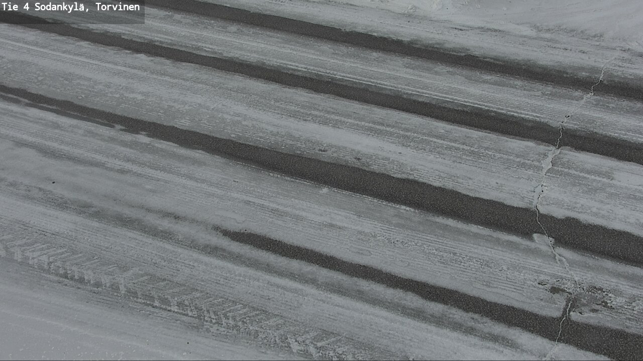 Weather Camera Image Road 4 Sodankylä, Torvinen, Sodankylä, Lappi