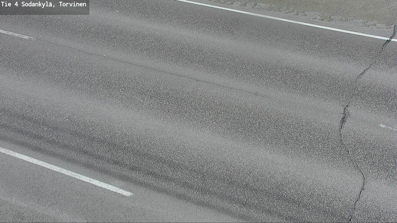 Weather Camera Image Road 4 Sodankylä, Torvinen, Sodankylä, Lappi