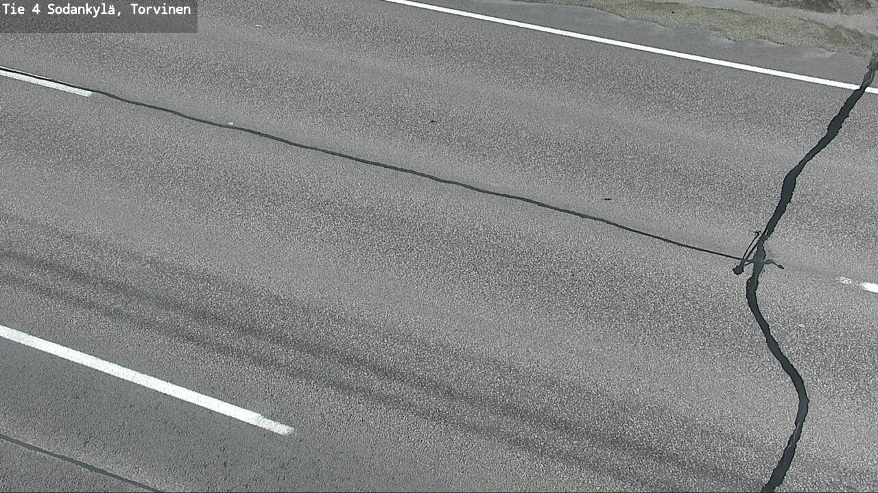 Weather Camera Image Road 4 Sodankylä, Torvinen, Sodankylä, Lappi