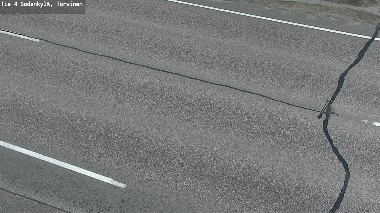 Weather Camera Image Road 4 Sodankylä, Torvinen, Sodankylä, Lappi