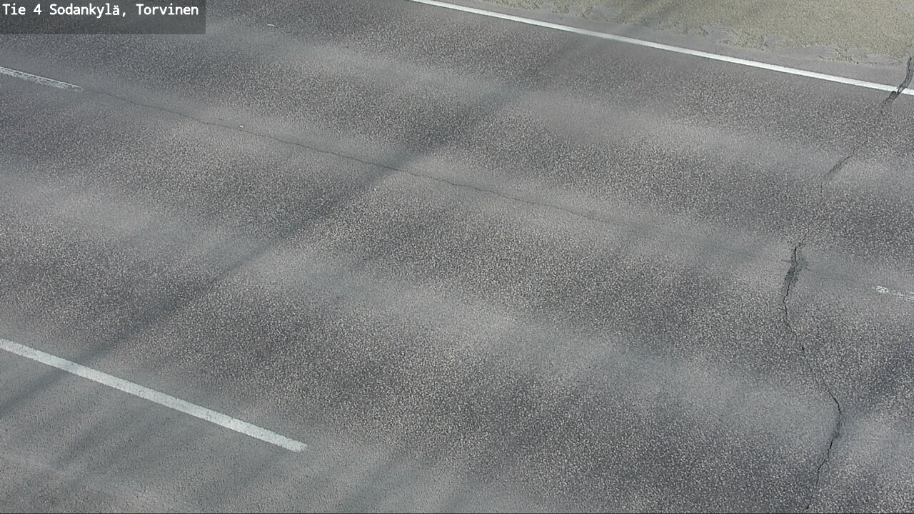 Weather Camera Image Road 4 Sodankylä, Torvinen, Sodankylä, Lappi