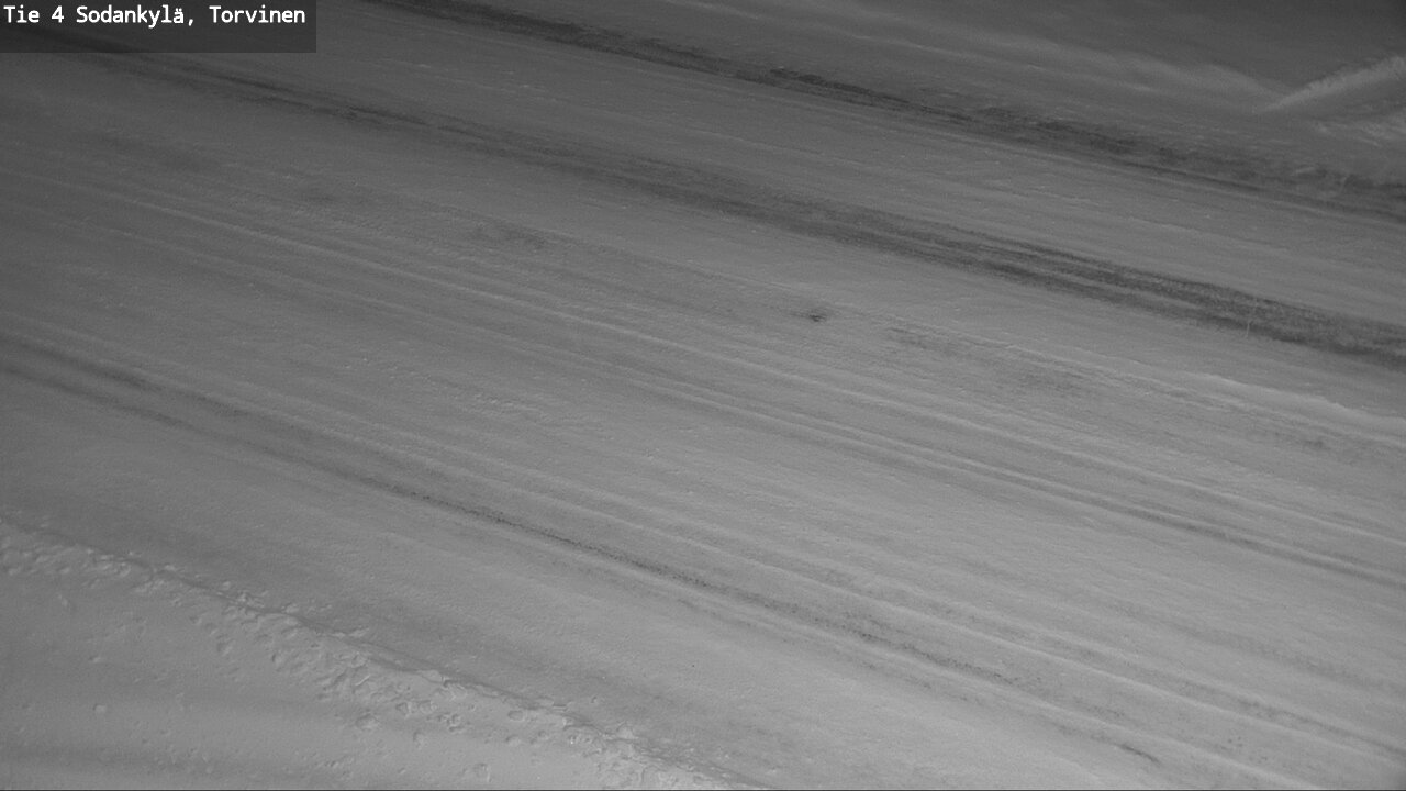 Weather Camera Image Road 4 Sodankylä, Torvinen, Sodankylä, Lappi