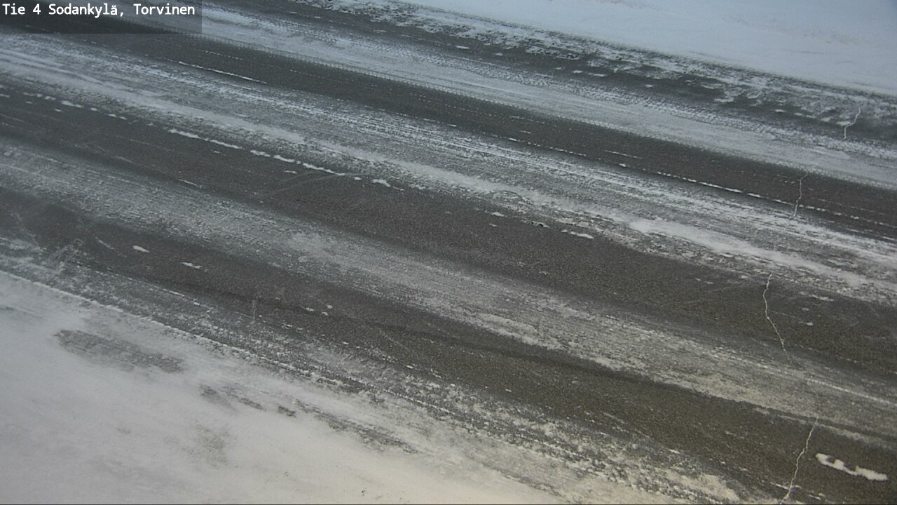 Weather Camera Image Road 4 Sodankylä, Torvinen, Sodankylä, Lappi