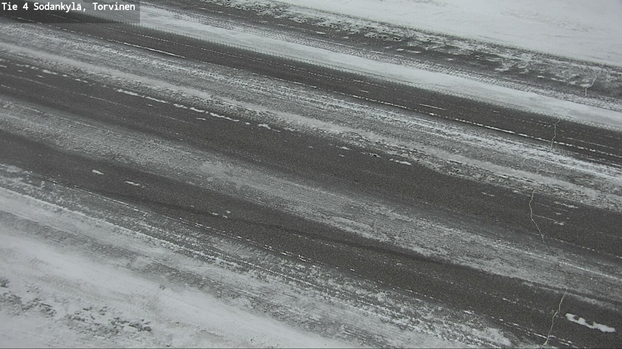 Weather Camera Image Road 4 Sodankylä, Torvinen, Sodankylä, Lappi