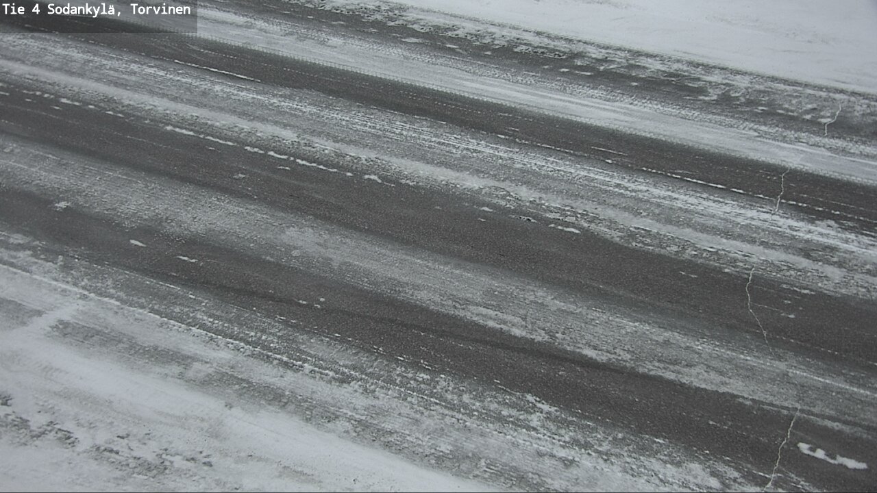 Weather Camera Image Road 4 Sodankylä, Torvinen, Sodankylä, Lappi