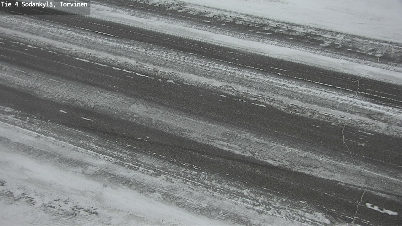 Weather Camera Image Road 4 Sodankylä, Torvinen, Sodankylä, Lappi