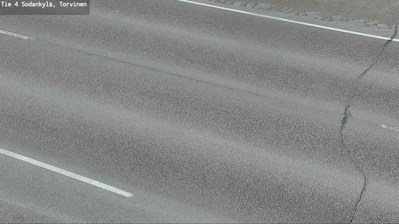 Weather Camera Image Road 4 Sodankylä, Torvinen, Sodankylä, Lappi