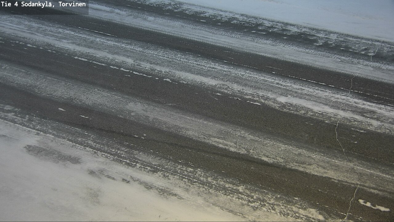 Weather Camera Image Road 4 Sodankylä, Torvinen, Sodankylä, Lappi