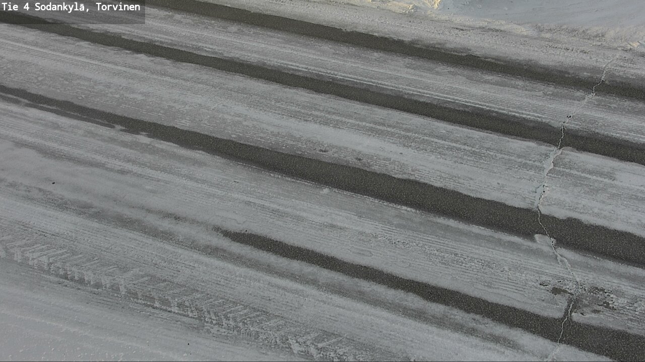 Weather Camera Image Road 4 Sodankylä, Torvinen, Sodankylä, Lappi