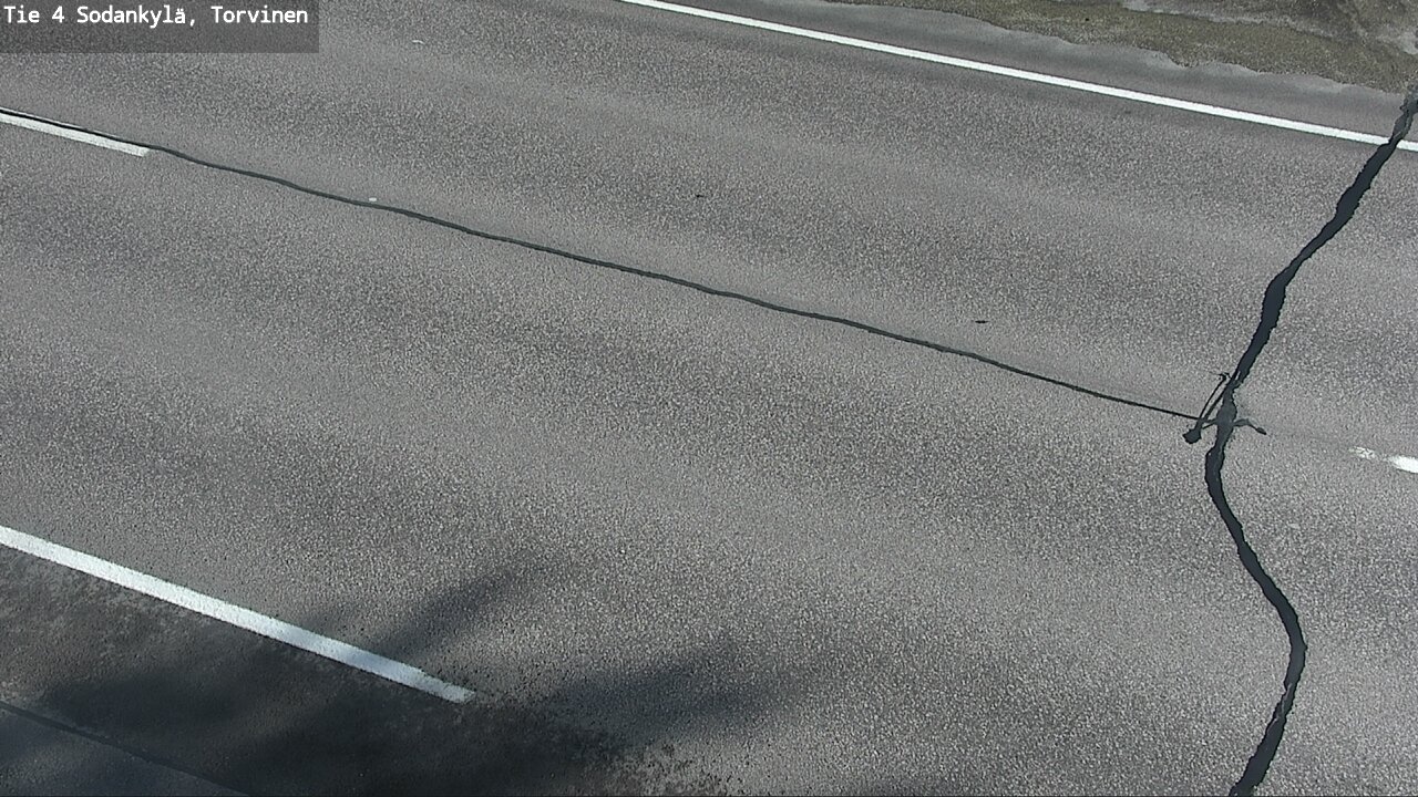 Weather Camera Image Road 4 Sodankylä, Torvinen, Sodankylä, Lappi