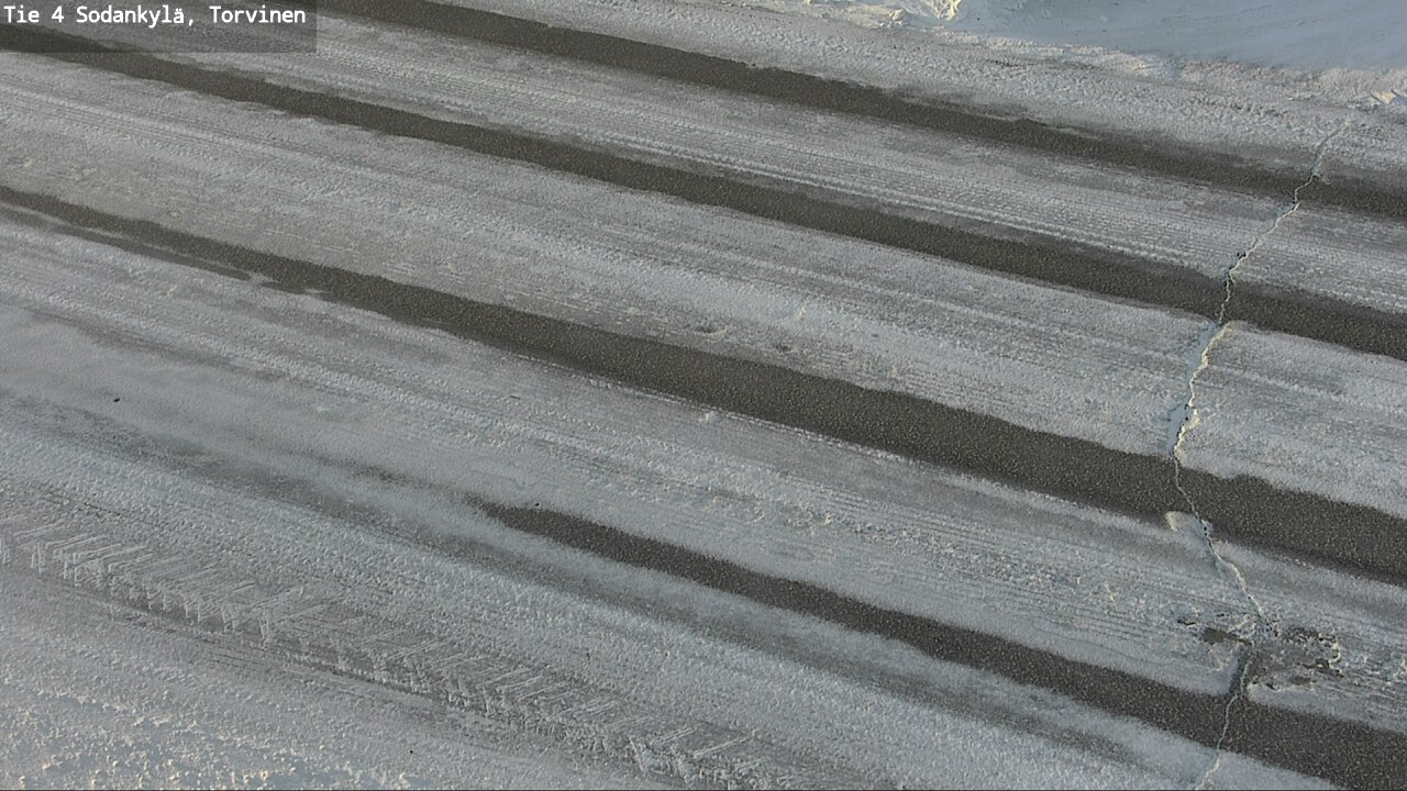 Weather Camera Image Road 4 Sodankylä, Torvinen, Sodankylä, Lappi