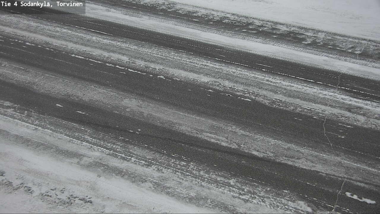 Weather Camera Image Road 4 Sodankylä, Torvinen, Sodankylä, Lappi