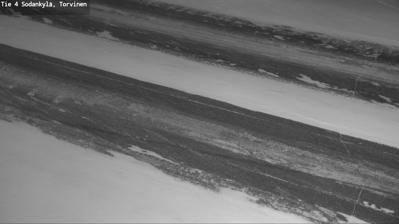 Weather Camera Image Road 4 Sodankylä, Torvinen, Sodankylä, Lappi