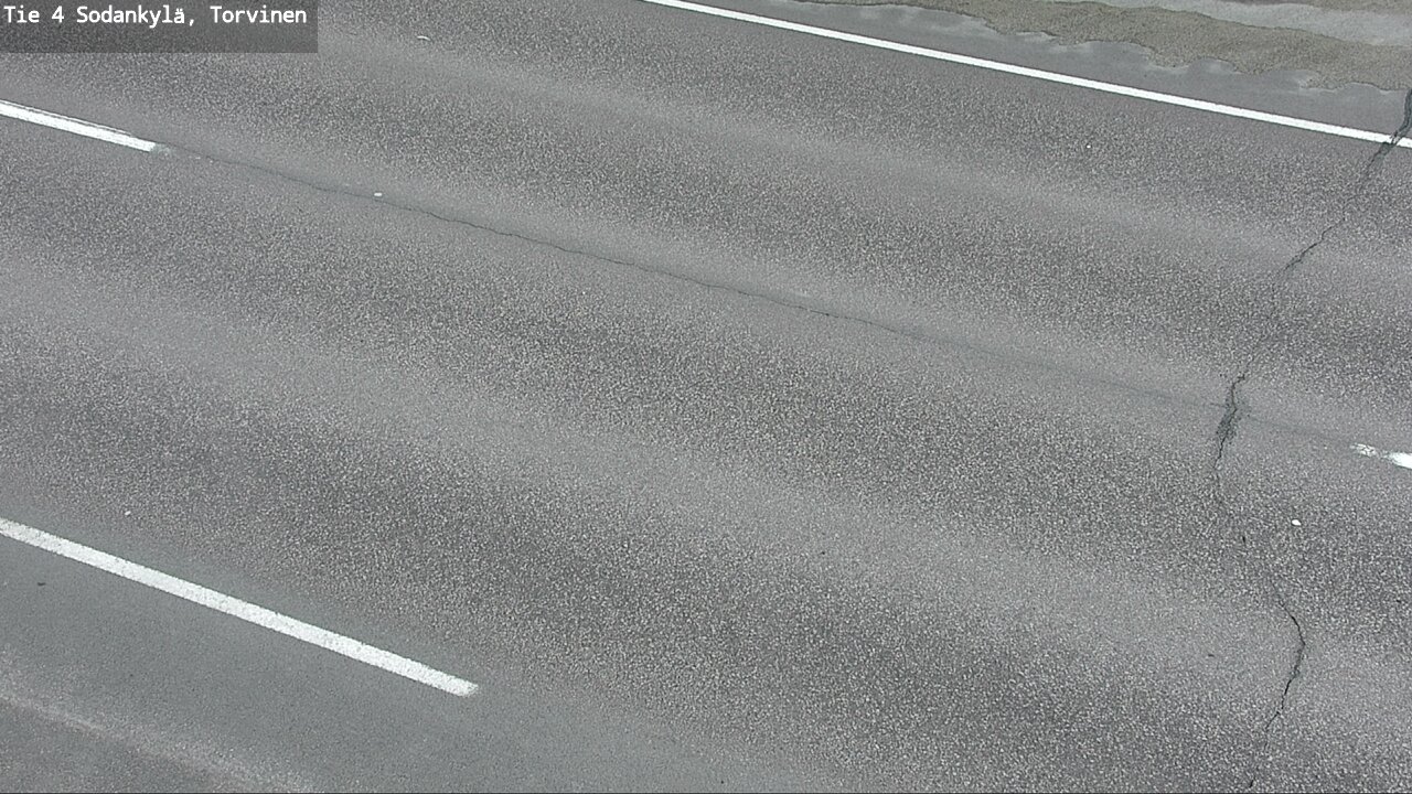 Weather Camera Image Road 4 Sodankylä, Torvinen, Sodankylä, Lappi