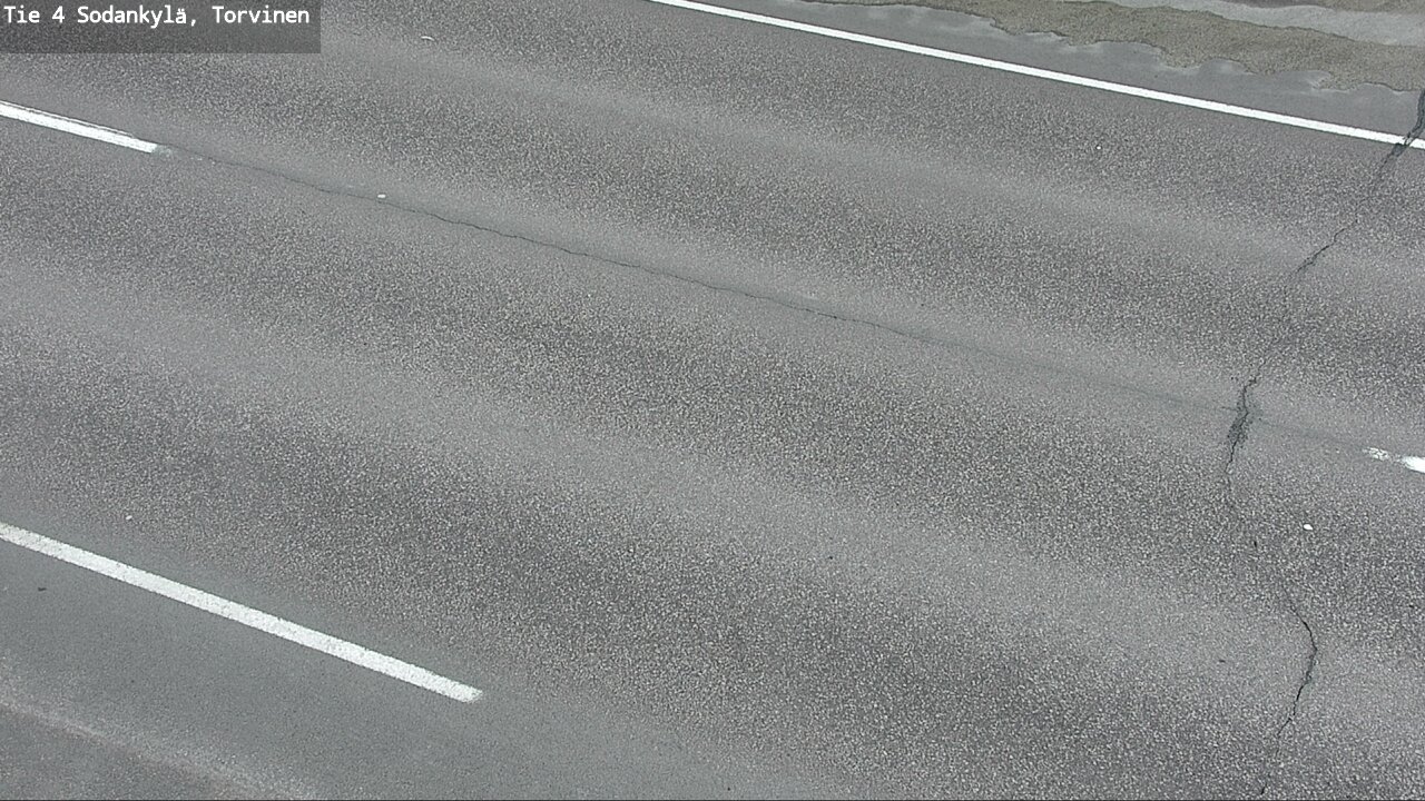 Weather Camera Image Road 4 Sodankylä, Torvinen, Sodankylä, Lappi
