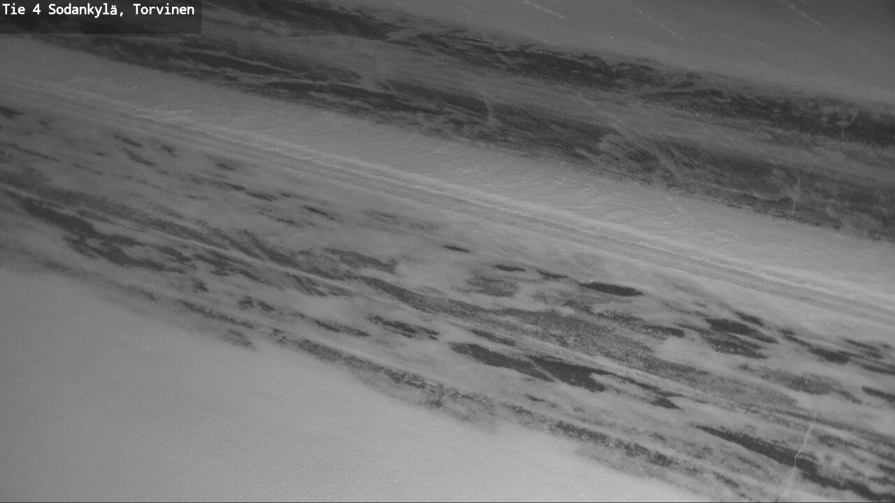 Weather Camera Image Road 4 Sodankylä, Torvinen, Sodankylä, Lappi