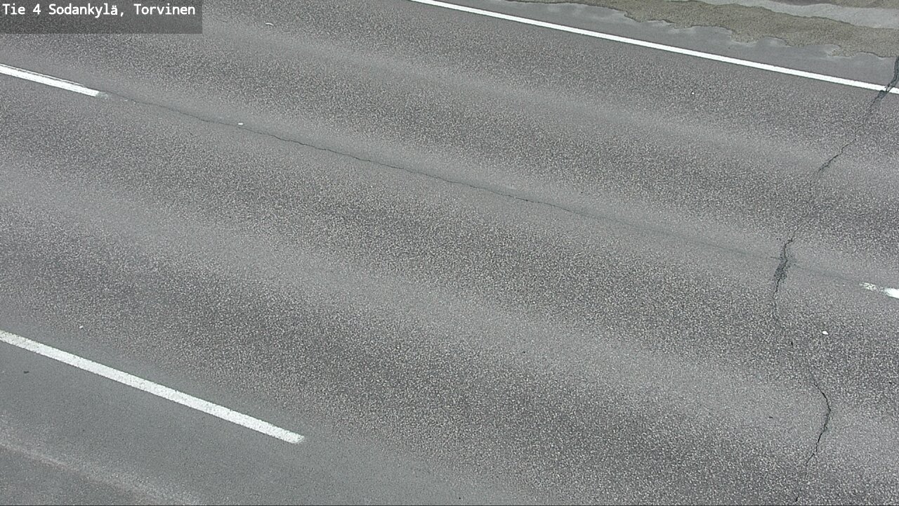 Weather Camera Image Road 4 Sodankylä, Torvinen, Sodankylä, Lappi