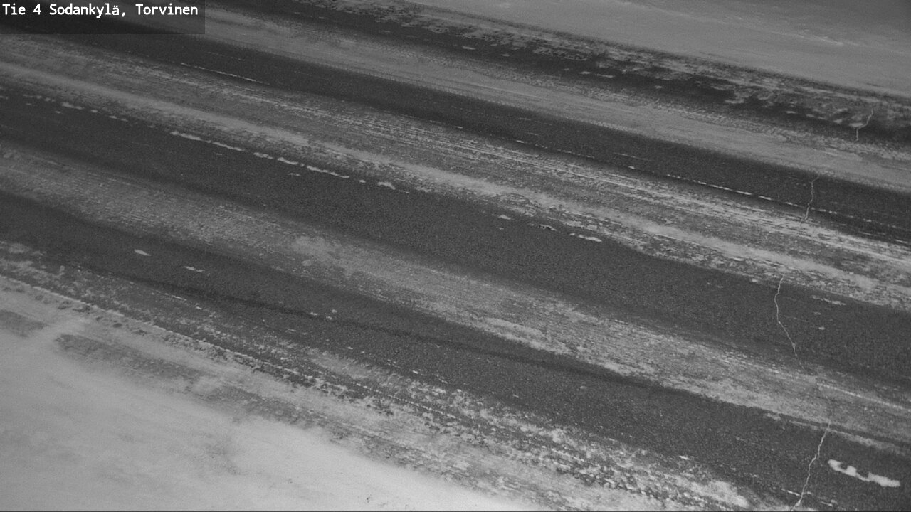 Weather Camera Image Road 4 Sodankylä, Torvinen, Sodankylä, Lappi