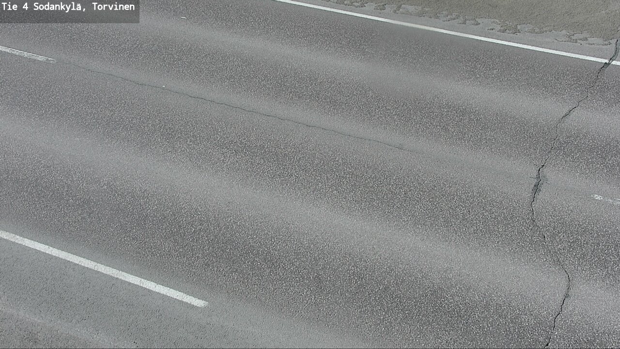 Weather Camera Image Road 4 Sodankylä, Torvinen, Sodankylä, Lappi