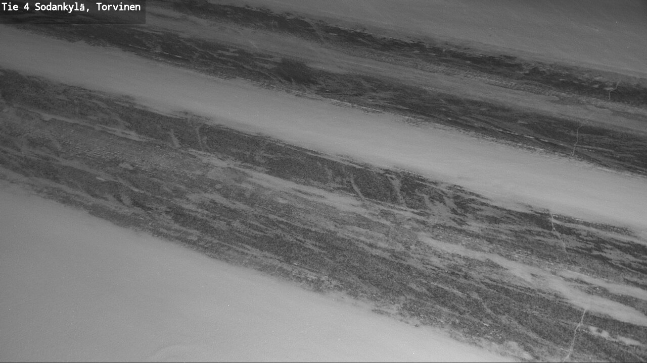 Weather Camera Image Road 4 Sodankylä, Torvinen, Sodankylä, Lappi