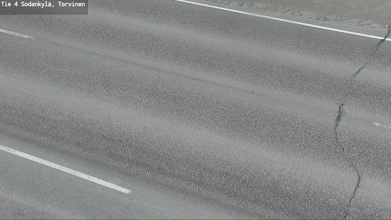 Weather Camera Image Väg 4 Sodankylä, Torvinen, Sodankylä, Lappi