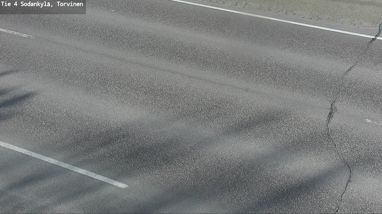 Weather Camera Image Road 4 Sodankylä, Torvinen, Sodankylä, Lappi