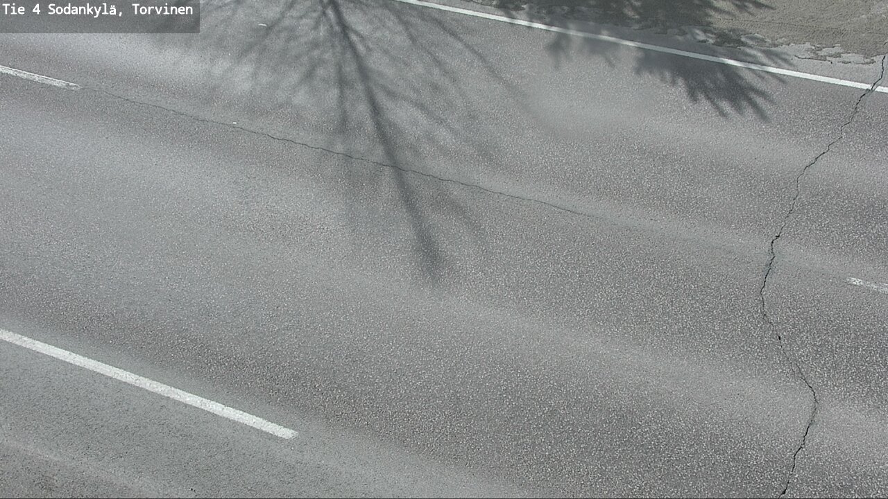 Weather Camera Image Road 4 Sodankylä, Torvinen, Sodankylä, Lappi