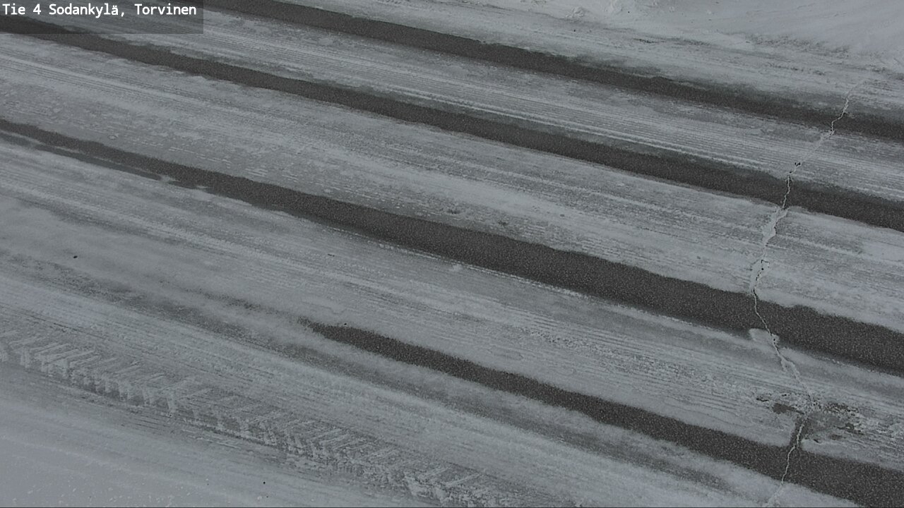 Weather Camera Image Road 4 Sodankylä, Torvinen, Sodankylä, Lappi