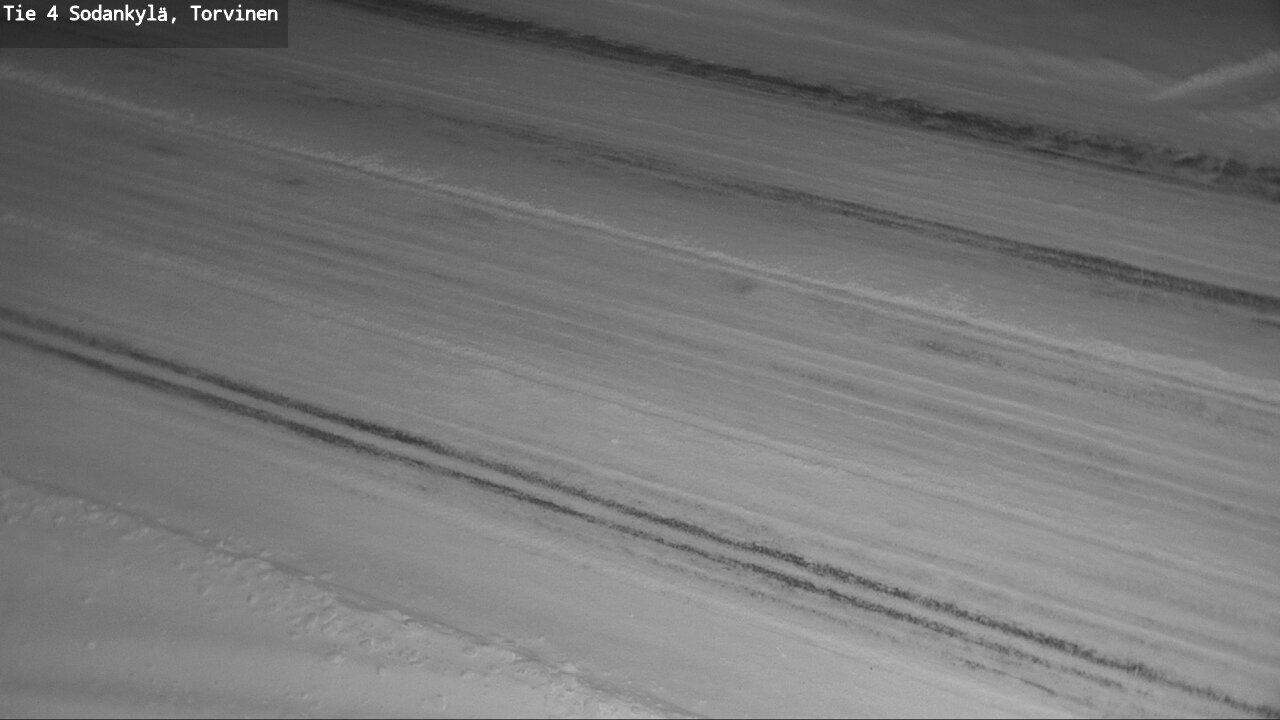 Weather Camera Image Road 4 Sodankylä, Torvinen, Sodankylä, Lappi