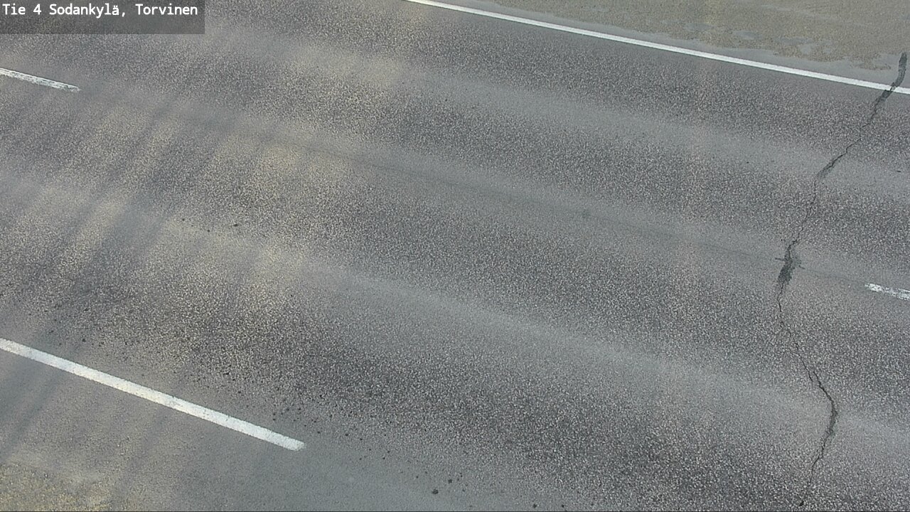 Weather Camera Image Road 4 Sodankylä, Torvinen, Sodankylä, Lappi