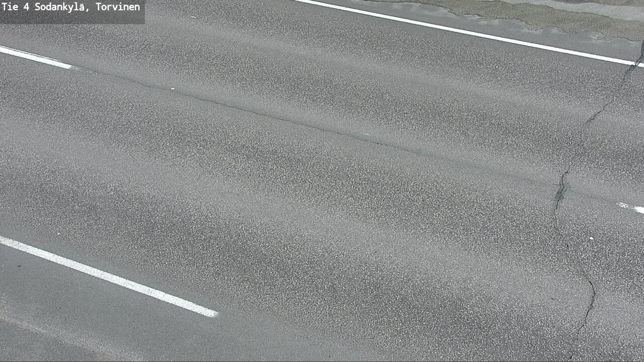 Weather Camera Image Road 4 Sodankylä, Torvinen, Sodankylä, Lappi