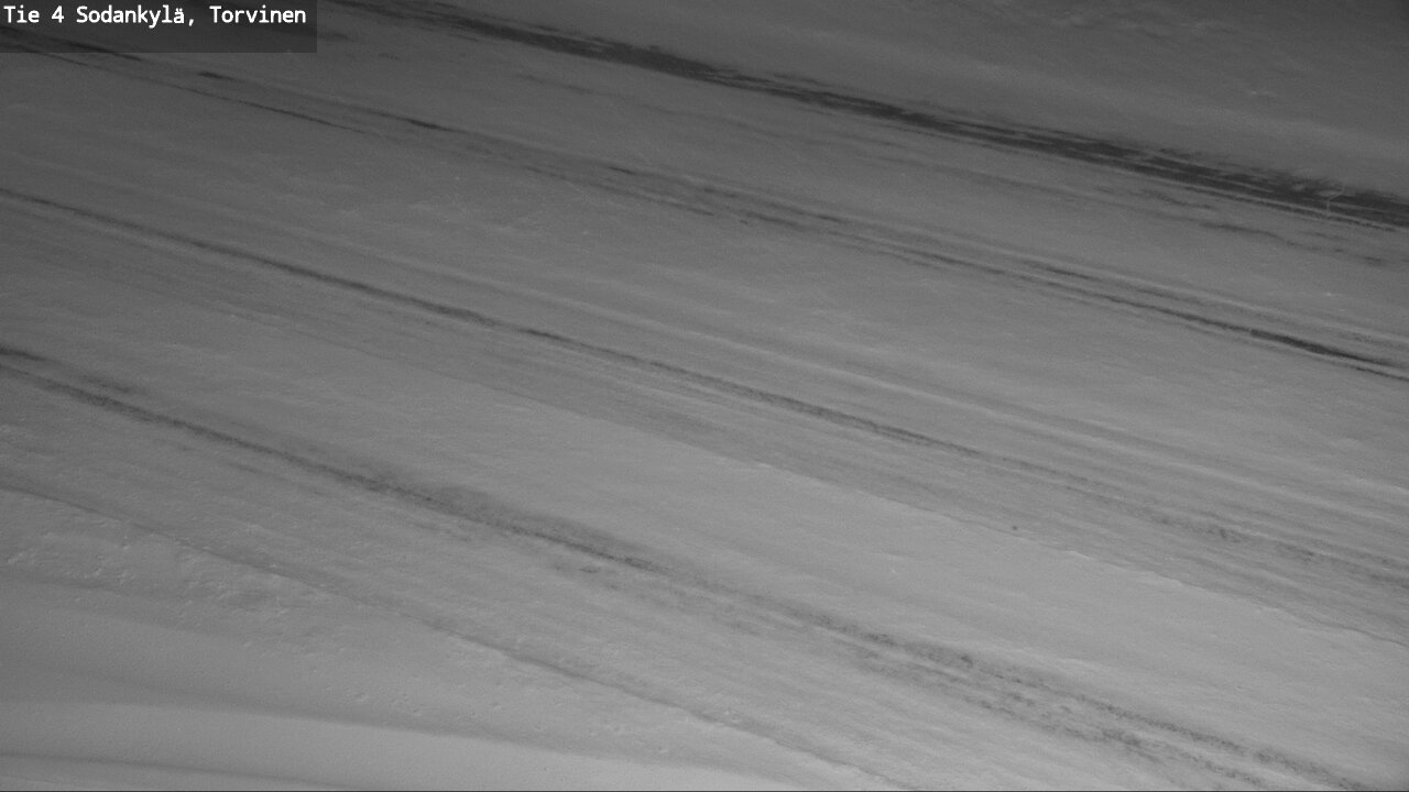 Weather Camera Image Road 4 Sodankylä, Torvinen, Sodankylä, Lappi