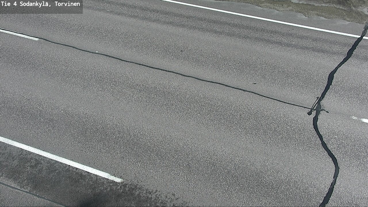 Weather Camera Image Road 4 Sodankylä, Torvinen, Sodankylä, Lappi