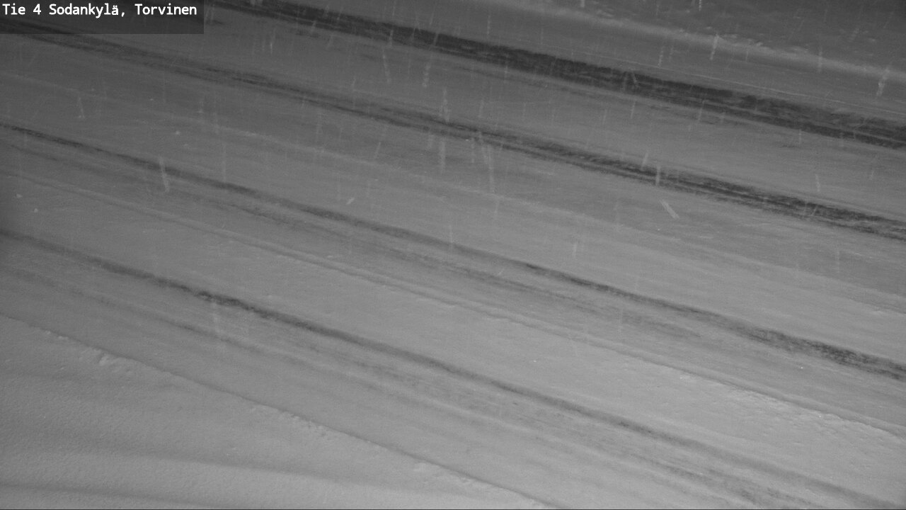 Weather Camera Image Road 4 Sodankylä, Torvinen, Sodankylä, Lappi